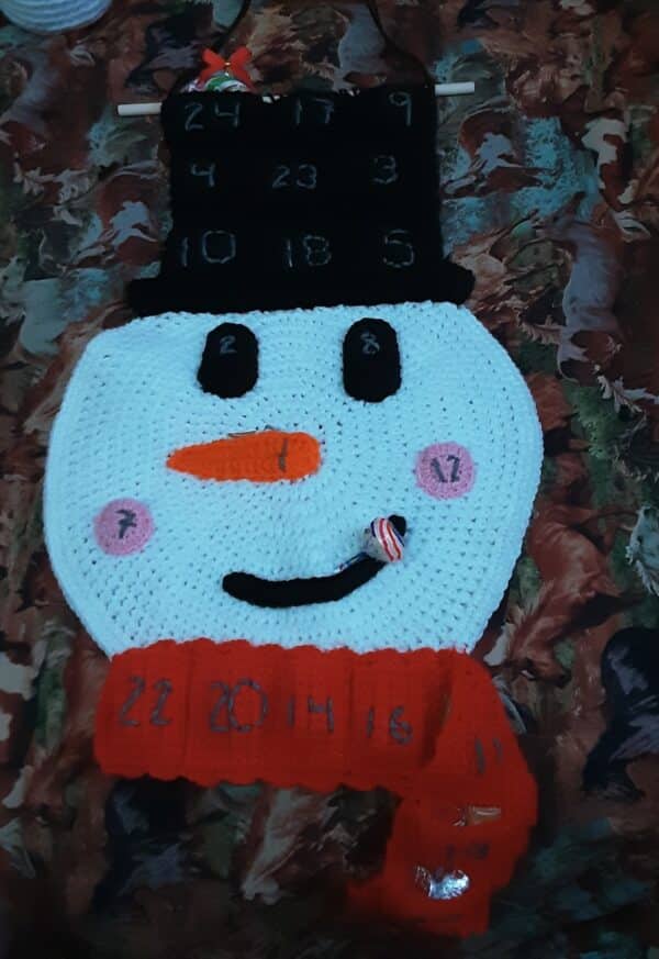 Snowman Advent calendar